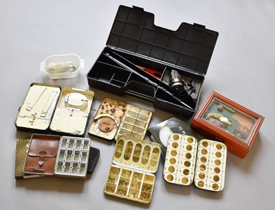 Lot 9 - A Collection Of Various Fly Boxes And Accessories