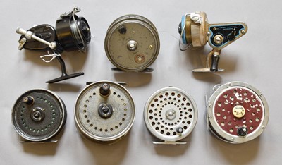 Lot 15 - A Group of Various Fly and Spinning Reels