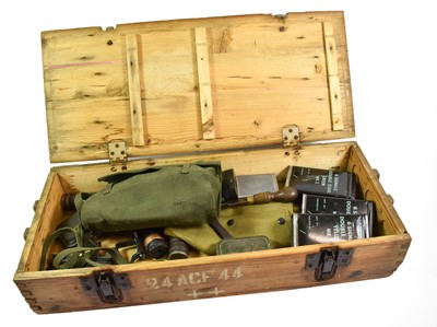 Lot 2266 - A Second World War German Ammunition Crate, in...