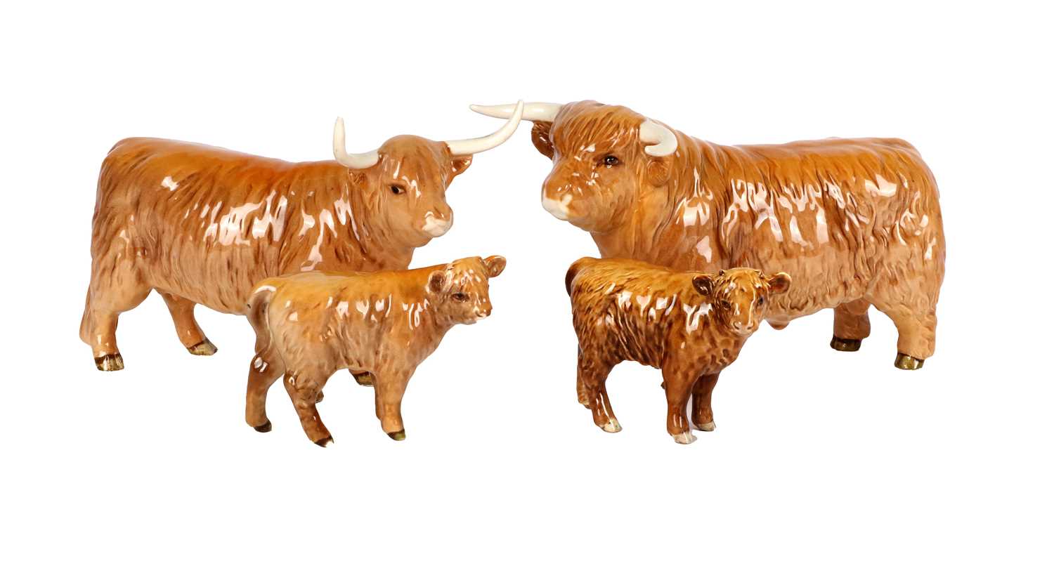 Lot 1117 - Beswick Highland Cattle