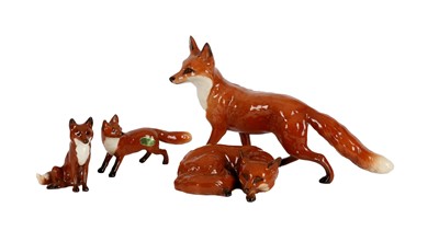 Lot 1103 - Beswick Hunting Group