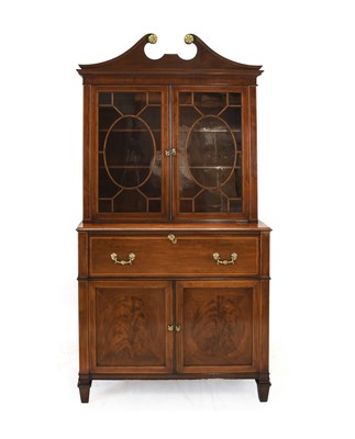 Lot 425 - A George IV Mahogany Satinwood-Banded and...