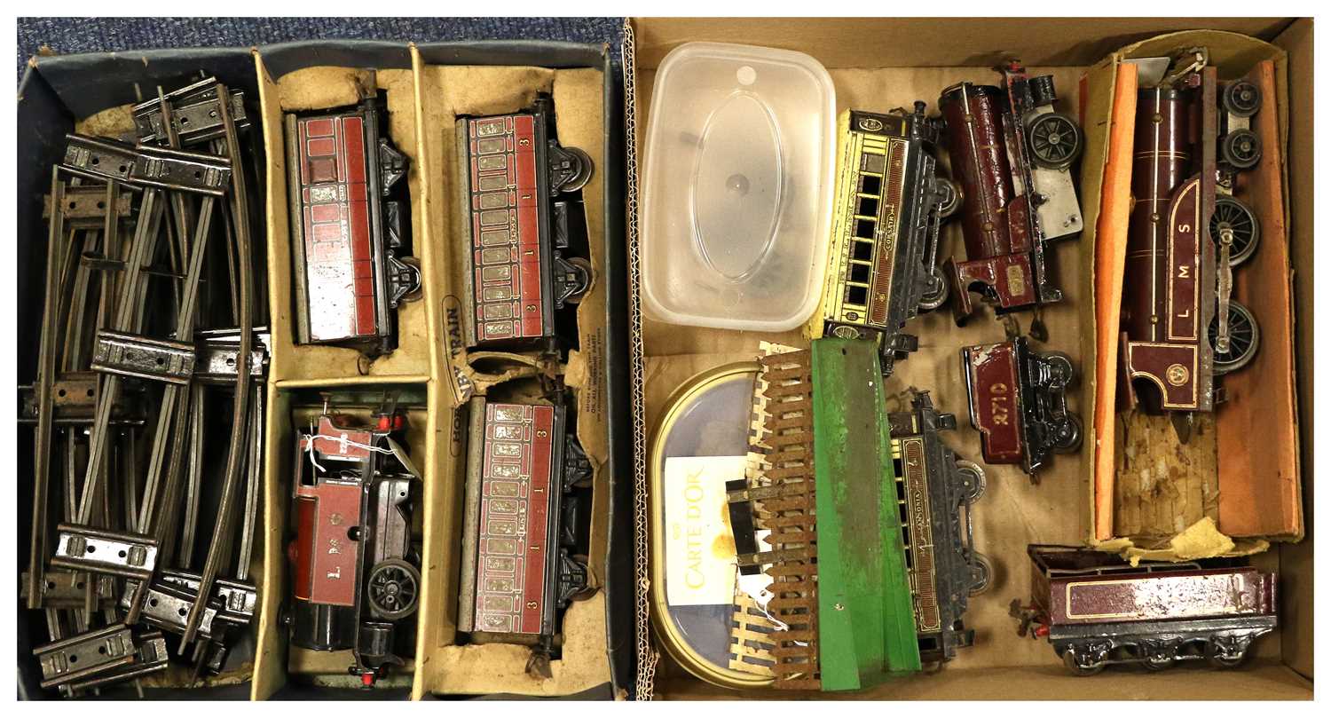 Lot 169 - Hornby O Gauge Locomotives And Rolling Stock