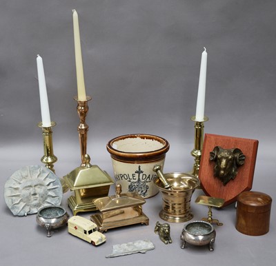 Lot 33 - Miscellaneous Items, including an 18th century...
