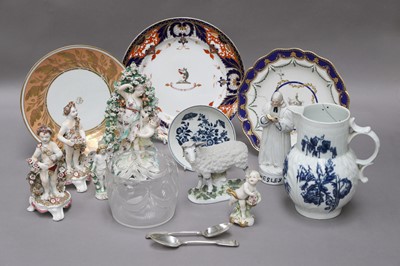 Lot 32 - 18th Century and Later Ceramics, to include a...