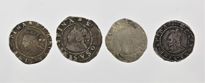Lot 151 - 4 x Elizabeth I Hammered, to include: 3 x...