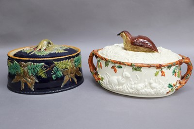 Lot 42 - A Late 18th/Early 20th Century Porcelain Game...