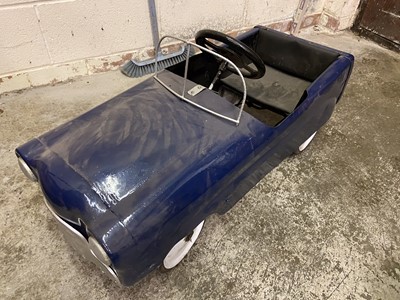 Lot 133 - A 1950's Triang Metal Bodied and Blue Painted...