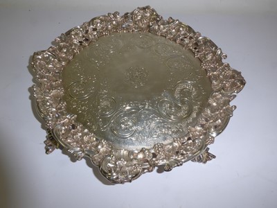 Lot 2028 - A George III Silver Salver