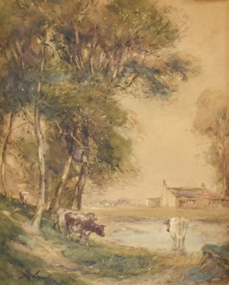 Lot 1130 - Alfred Wildsmith "The Pond" Signed and dated...