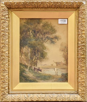 Lot 1130 - Alfred Wildsmith "The Pond" Signed and dated...