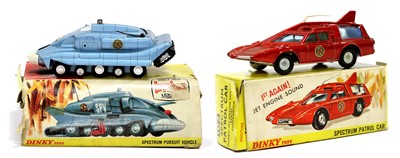 Lot 277 - Dinky Two Captain Scarlet Vehicles