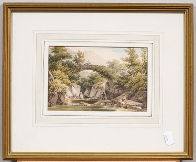 Lot 1002 - Paul Sandby Munn RWS (1773-1845) "Mallevy,...