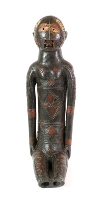 Lot 210 - A Large Kouyou/Kuyu Dark Terracotta Fetish...