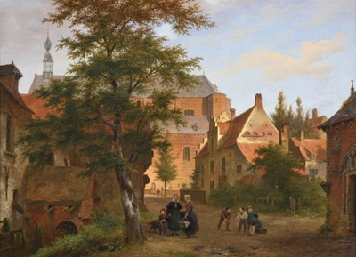 Lot 1108 - Bartholomeus Johannes van Hove (1790–1880)...