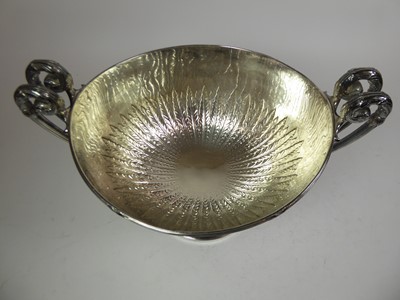 Lot 2027 - A George III Silver Soup-Tureen and Cover With an Old Sheffield Plate Liner