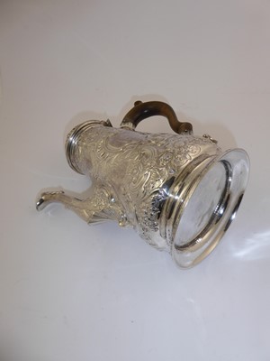 Lot 2003 - A George II Silver Coffee-Pot