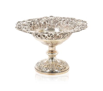 Lot 2114 - An Edward VII Silver Pedestal Bowl