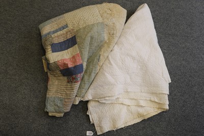 Lot 1090 - Late 19th Century Patchwork Quilt,...