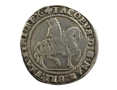 Lot 153 - James I, Halfcrown 1623-4 (35mm, 14.81g),...