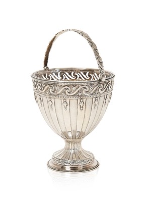 Lot 2024 - A George III Silver Sugar-Basket