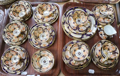 Lot 66 - Royal Crown Derby Imari Teawares (two trays)