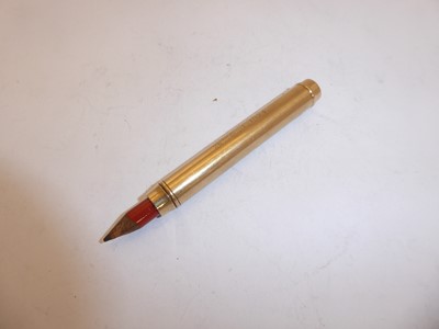 Lot 2085 - A George V Gold Pencil-Holder