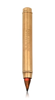 Lot 2085 - A George V Gold Pencil-Holder