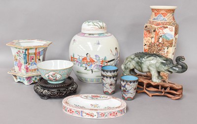 Lot 83 - A Group of Oriental Ceramics, including a pair...