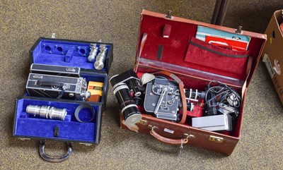 Lot 338 - Two Cine Cameras, including Cine Kodak Special,...