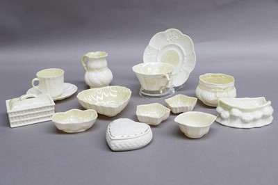 Lot 251 - A Small Quantity of Belleek China, including...