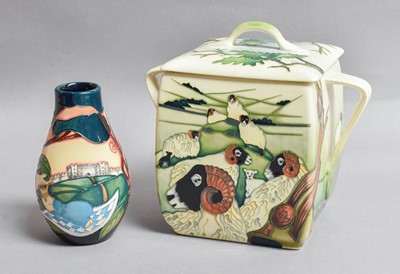 Lot 151 - Two Pieces of Moorcroft Pottery, A Royal...