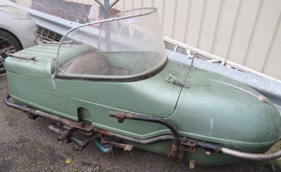 Lot 154 - Watsonian Sidecar to be restored, cracks to...