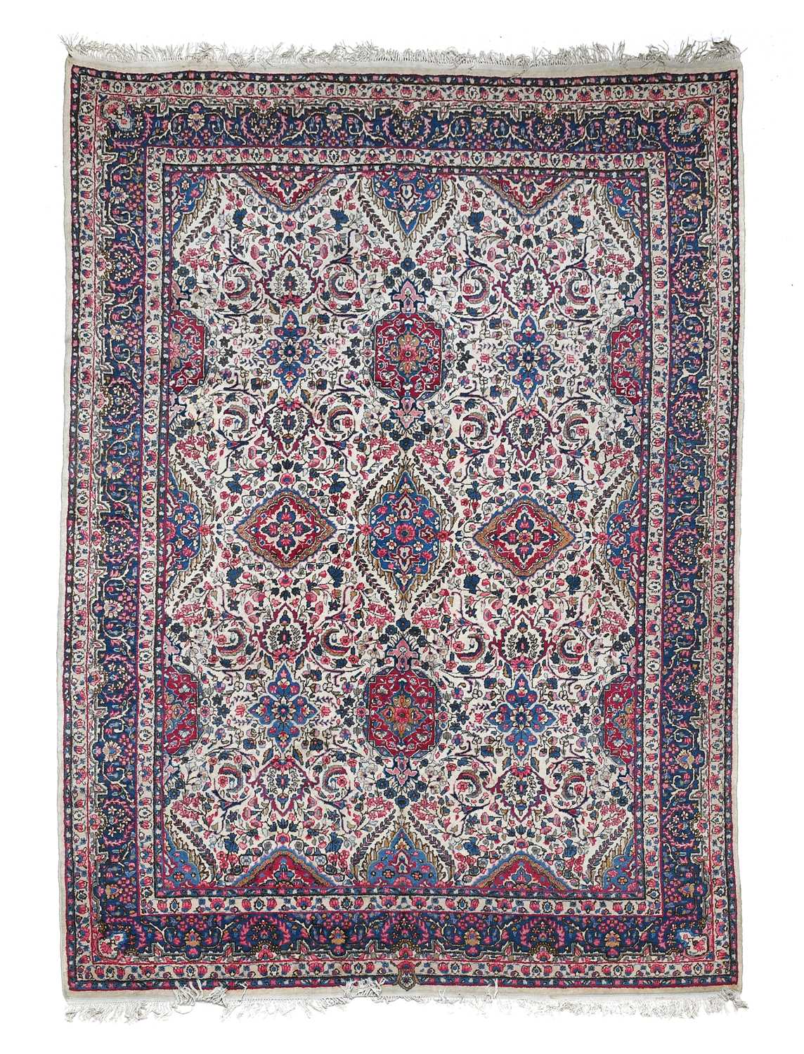 Lot 338 - Kirman Carpet South East Iran, circa 1940 The...