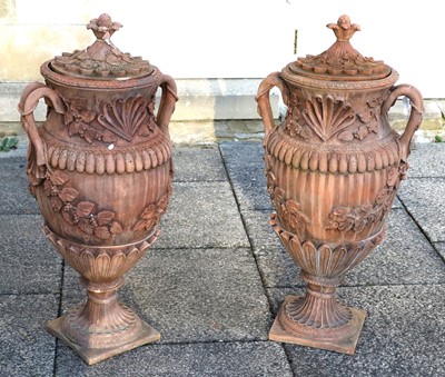 Lot 1182 - A Pair of Regency Style Twin-Handled...