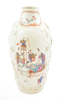 Lot 319 - A Chinese Porcelain Baluster Vase, Qianlong,...