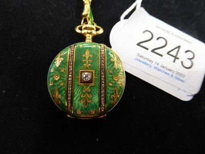 Lot 2243 - Patek Philippe & Cie: A Fine Lady's 18ct Gold...