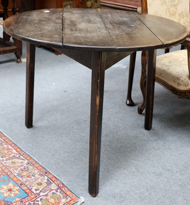 Lot 1137 - An Oak Circular Table, of cricket type, 91cm...