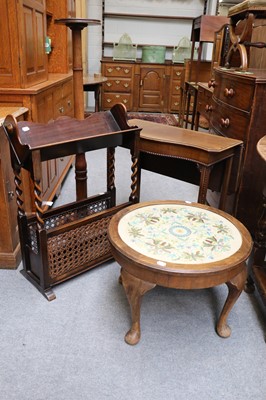 Lot 1121 - A Group of Furniture, comprising: A Mahogany...