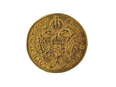 Lot 387 - Austria, Gold Ducat 1787A, Vienna Mint, obv....