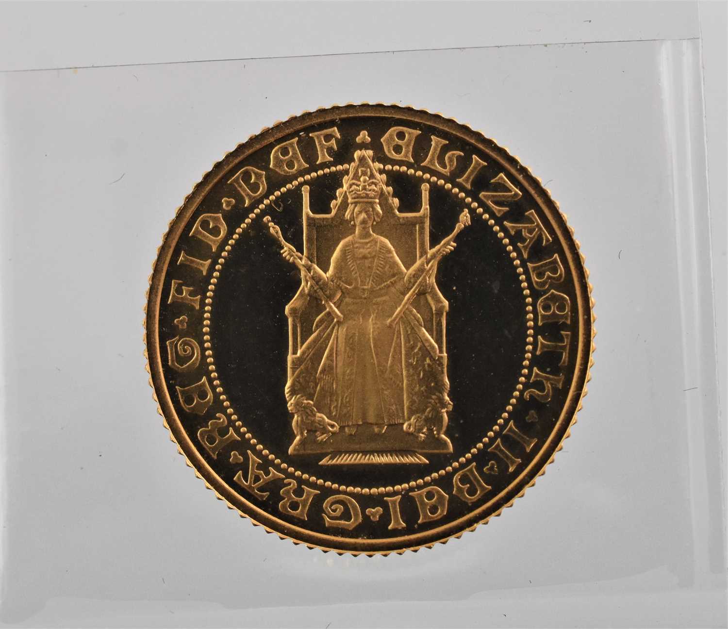 Lot 366 - Elizabeth II, Proof Half Sovereign 1989,...