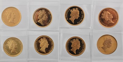 Lot 378 - 8 x Elizabeth II, Proof Half Sovereigns: 1985,...