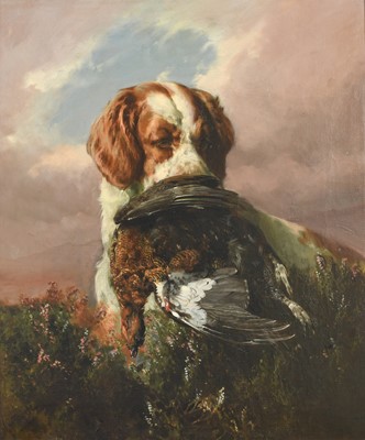 Lot 1086 - William Woodhouse (1857-1939) Spaniel and...