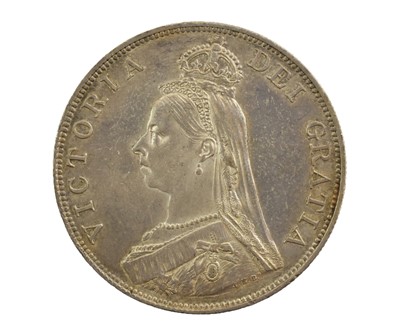 Lot 215 - Victoria, Double Florin 1889, obv. Jubilee...