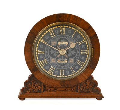 Lot 372 - A Mahogany Striking Gothic Revival Table Clock,...
