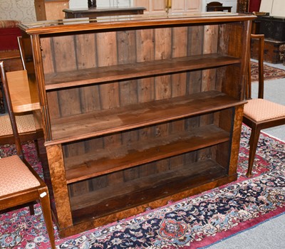 Lot 1318 - An Open Bookcase, converted from an upright...