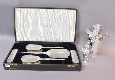 Lot 167 - A Collection of Assorted Silver and Silver...