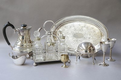 Lot 226 - A Collection of Assorted Silver Plate,...