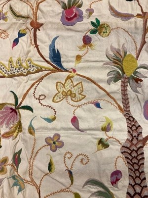 Lot 2187 - Two Similar Mid 20th Century Tree of Life Wool...