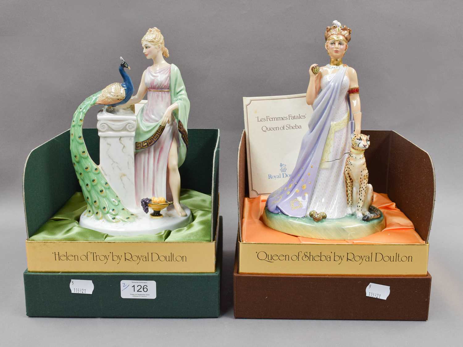 Lot 224 - Two Royal Doulton Figures, from Le Femme Fatal...